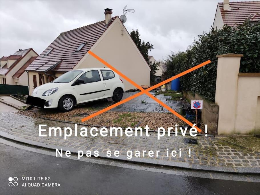 Appartement 2, Jardin, Collation, 5 Min De L'Aeroport Cdg Le Mesnil-Amelot Eksteriør billede